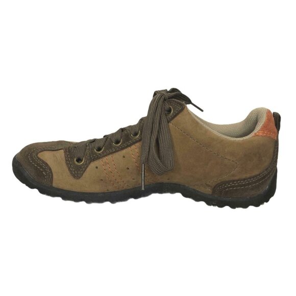 Skechers Signalize Womens 7.5 46047 Sneaker Brown Leather Suede Lace Up 46047 - Picture 8 of 12